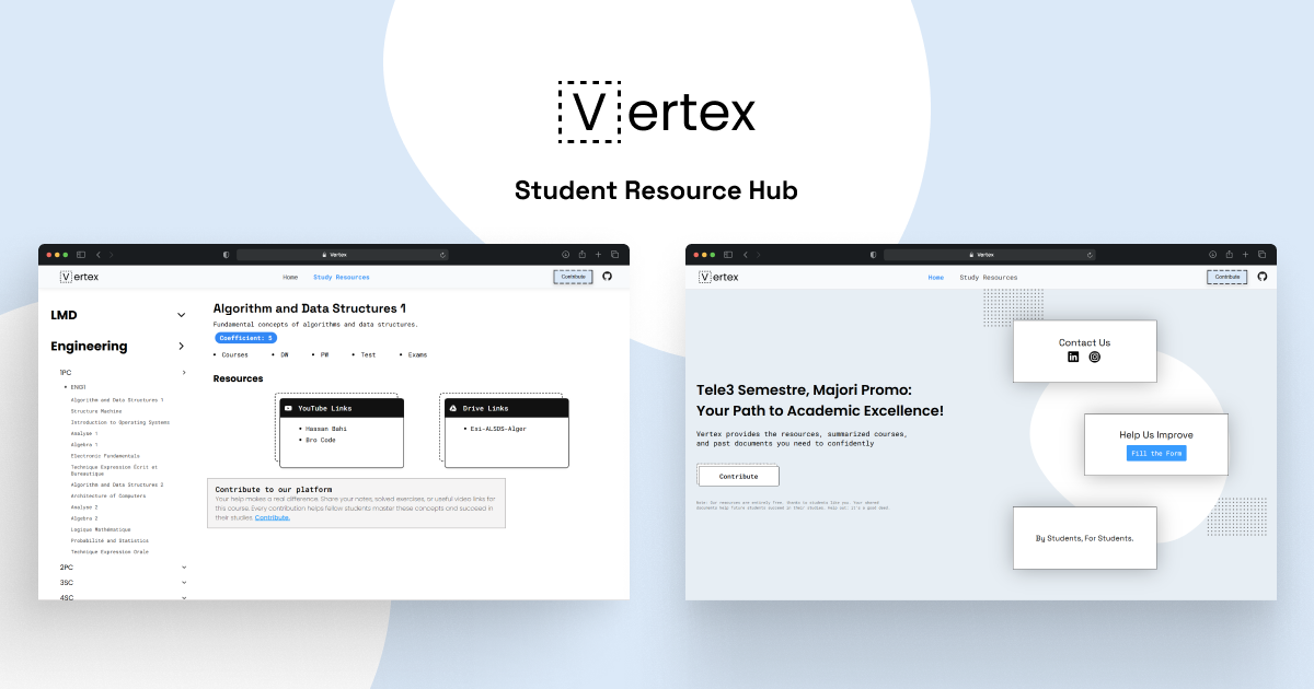 Vertex Project Screenshot